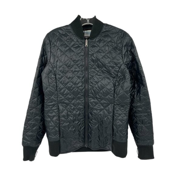 Columbia Black Quilted Basic Jacket | Ideal for Any Occasion - Picture 1 of 8